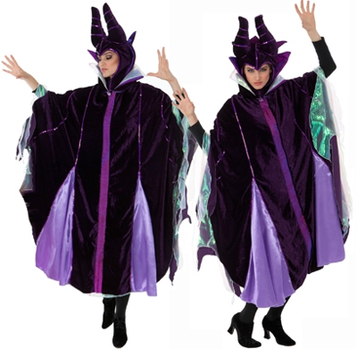 Malafide (Maleficent) uit Doornroosje, mantel,