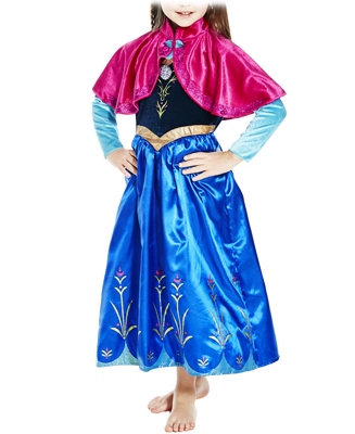 Frozen Anna met cape