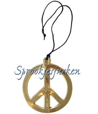 hippie ketting XL Peace