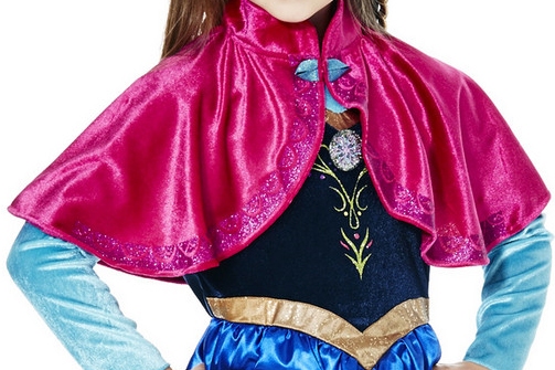 Frozen Anna met cape