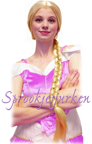 Rapunzel vlechtpruik